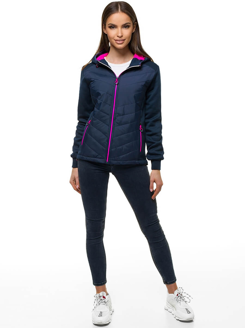 Куртка жіноча Темно-Синя OZONEE JS/KSW4011