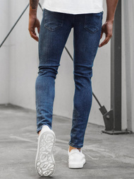 Spodnie męskie jeans niebieskie OZONEE O/4407/02
