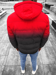 Чоловіча зимова куртка Червоно/Чорна OZONEE JS/M760/270