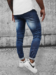 Spodnie jeansowe męskie niebieskie OZONEE NB/MP0028BZ