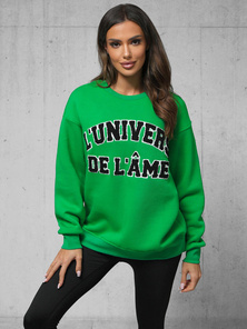 Bluza oversize zielona OZONEE O/SWE23055