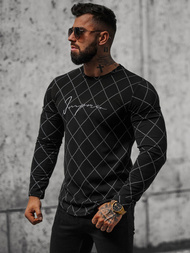 Bluza męska czarna OZONEE O/5919BZ