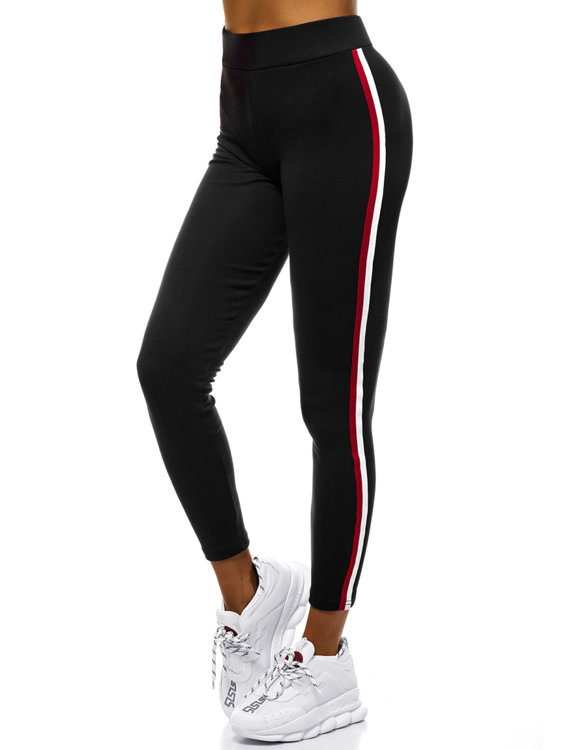 Legginsy damskie czarne OZONEE JS/1036/A1