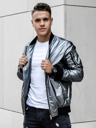 Куртка чоловіча Срібляста OZONEE N/6147