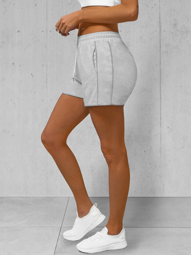 Spodenki dresowe damskie szare OZONEE JS/8K952/2