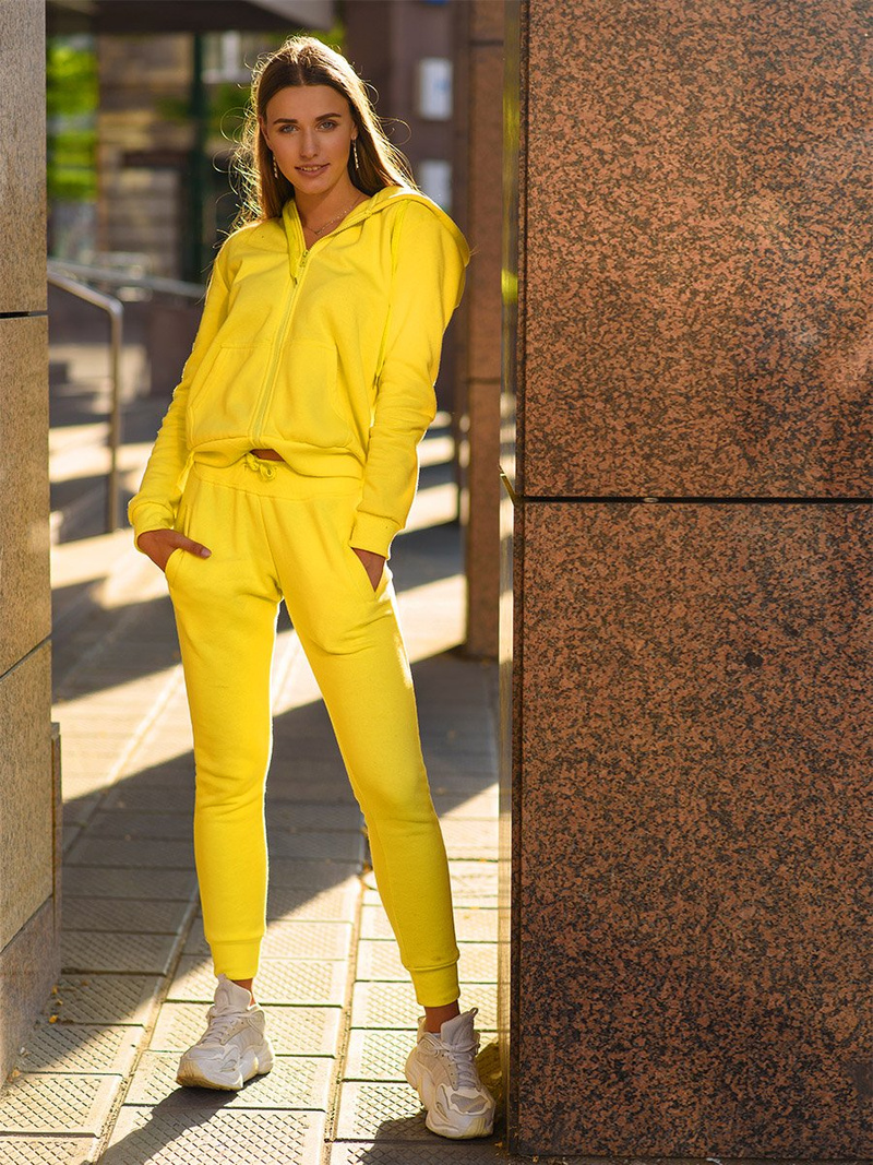 Спортивні штани жіночі Жовтi OZONEE JS/CK01