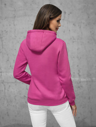 Bluza z kapturem damska jasno-fioletowa OZONEE JS/W02/57Z