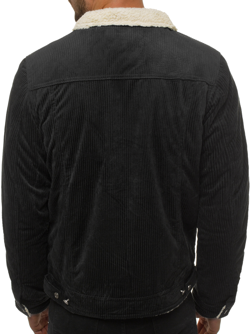 Куртка чоловіча Чорна OZONEE JB/JP1179/1