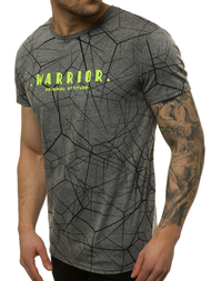 T-Shirt męski grafitowy OZONEE JS/SS10935