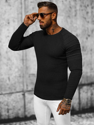 Sweter męski czarny OZONEE L/2500