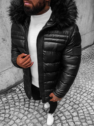 Куртка чоловіча чорна OZONEE O/K2233