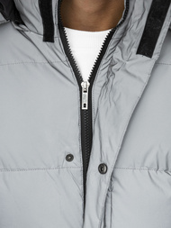 Куртка чоловіча срібло OZONEE JB/JP1167Z
