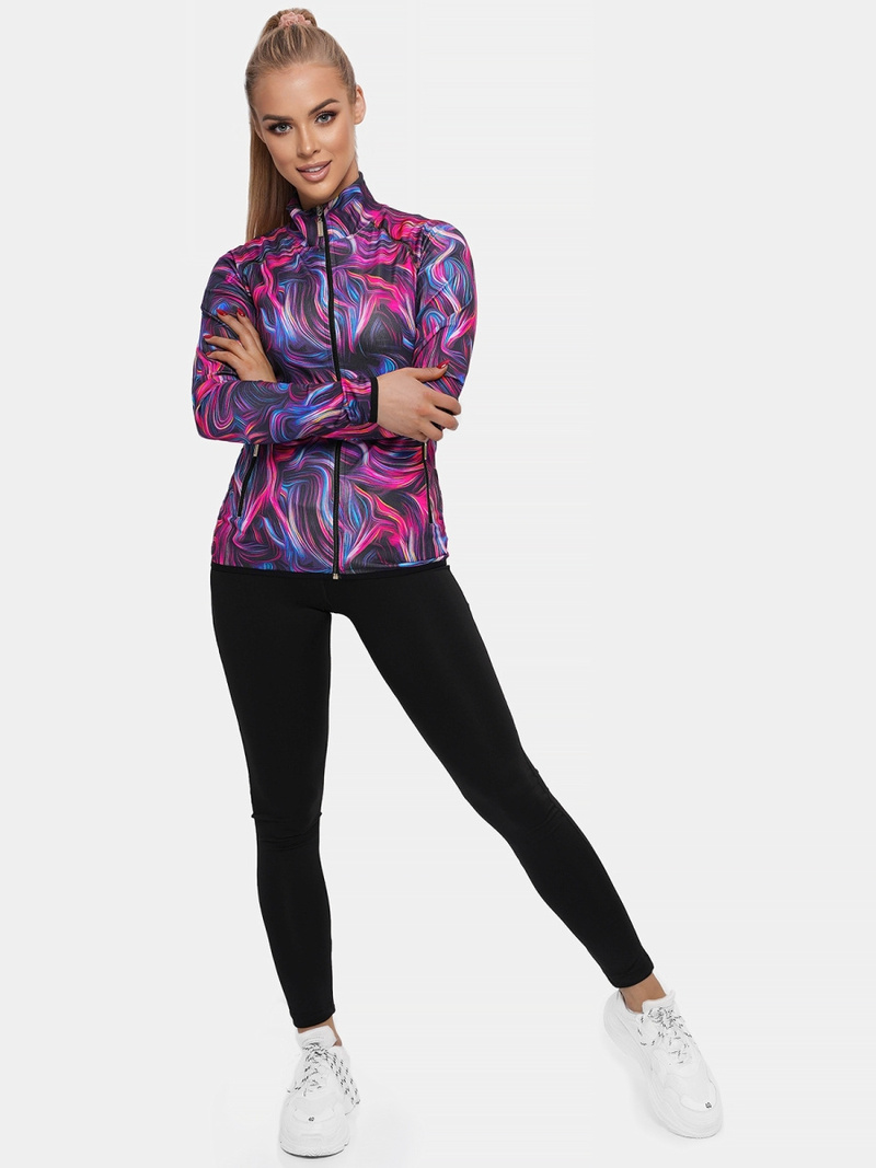 Жіночий спортивний костюм з двох частин Кольоровий OZONEE O/20452