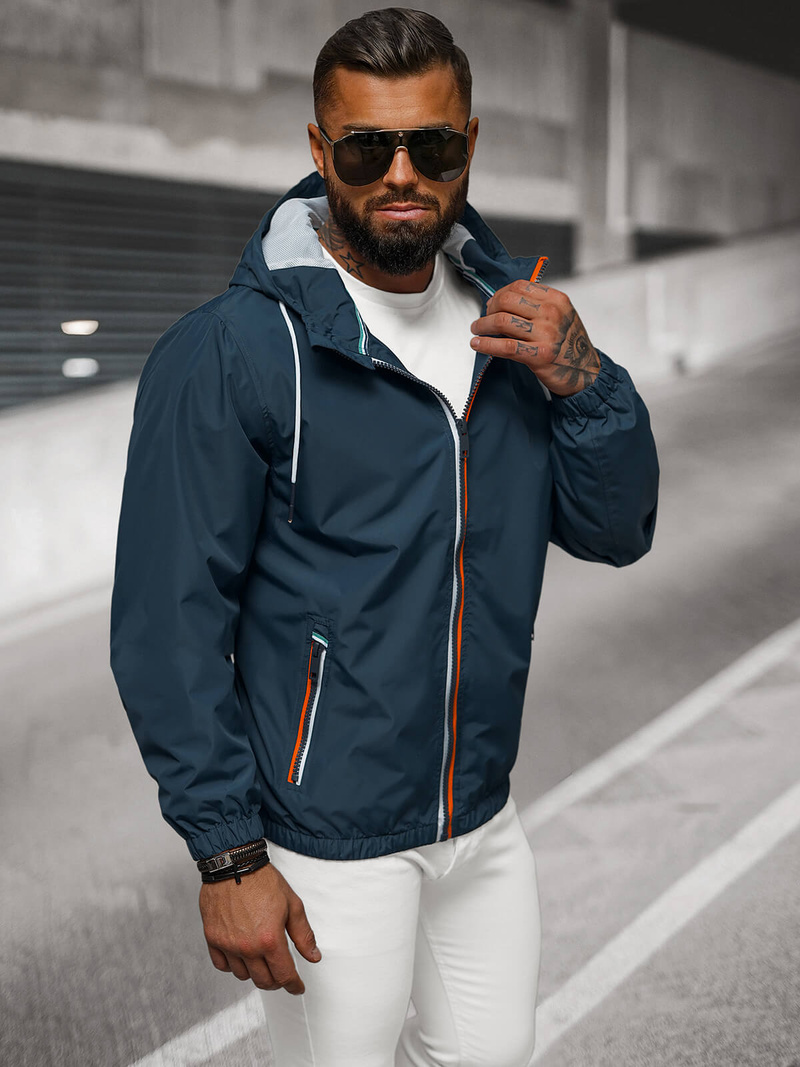 Kurtka męska granatowa OZONEE JS/5M802/215