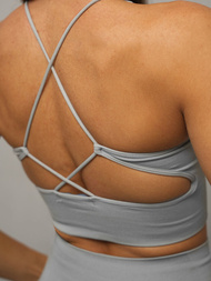 Жіночий спортивний костюм з двох частин ciрий OZONEE O/YJS7714