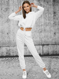 Жіночий спортивний костюм з двох частин Бiлий OZONEE O/12108