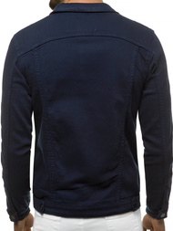 Kurtka jeans męska granatowa OZONEE G/620