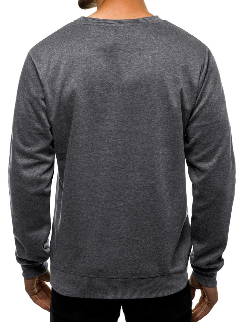 Bluza męska grafitowa OZONEE JS/JZ11052