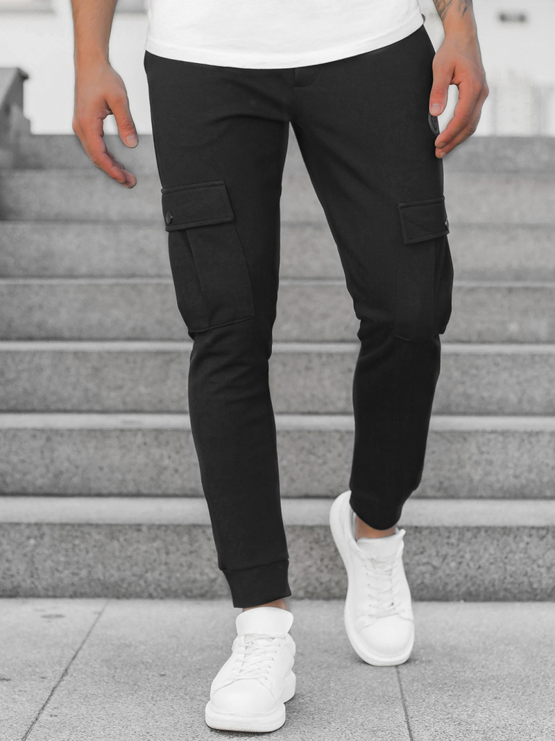 Штани спортивні чоловічі Чорнi OZONEE C/374