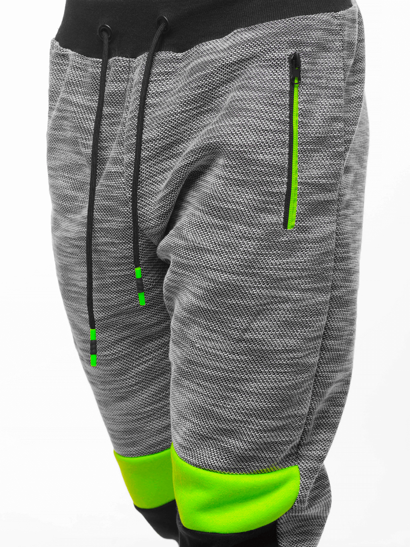 Spodnie dresowe męskie szare OZONEE JS/K60022