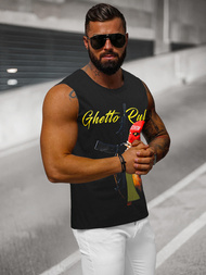 Футболка Чоловіча Чорна OZONEE O/T107/3