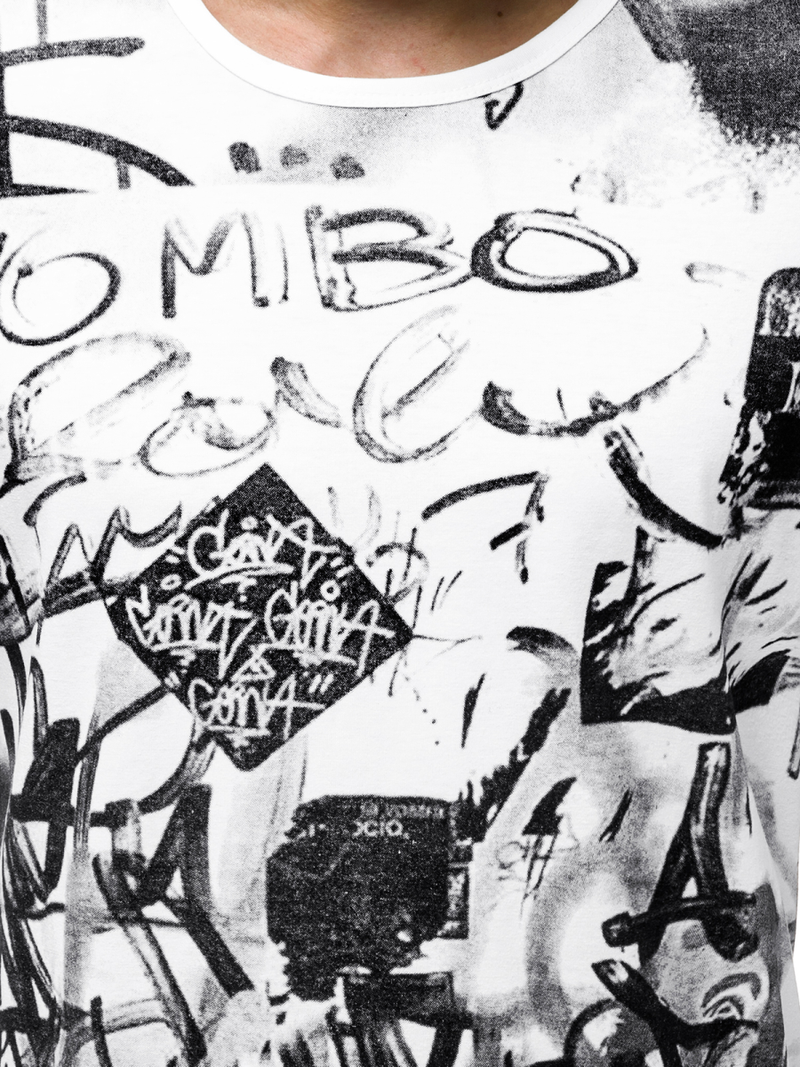 T-Shirt męski biały OZONEE JS/KS1987Z