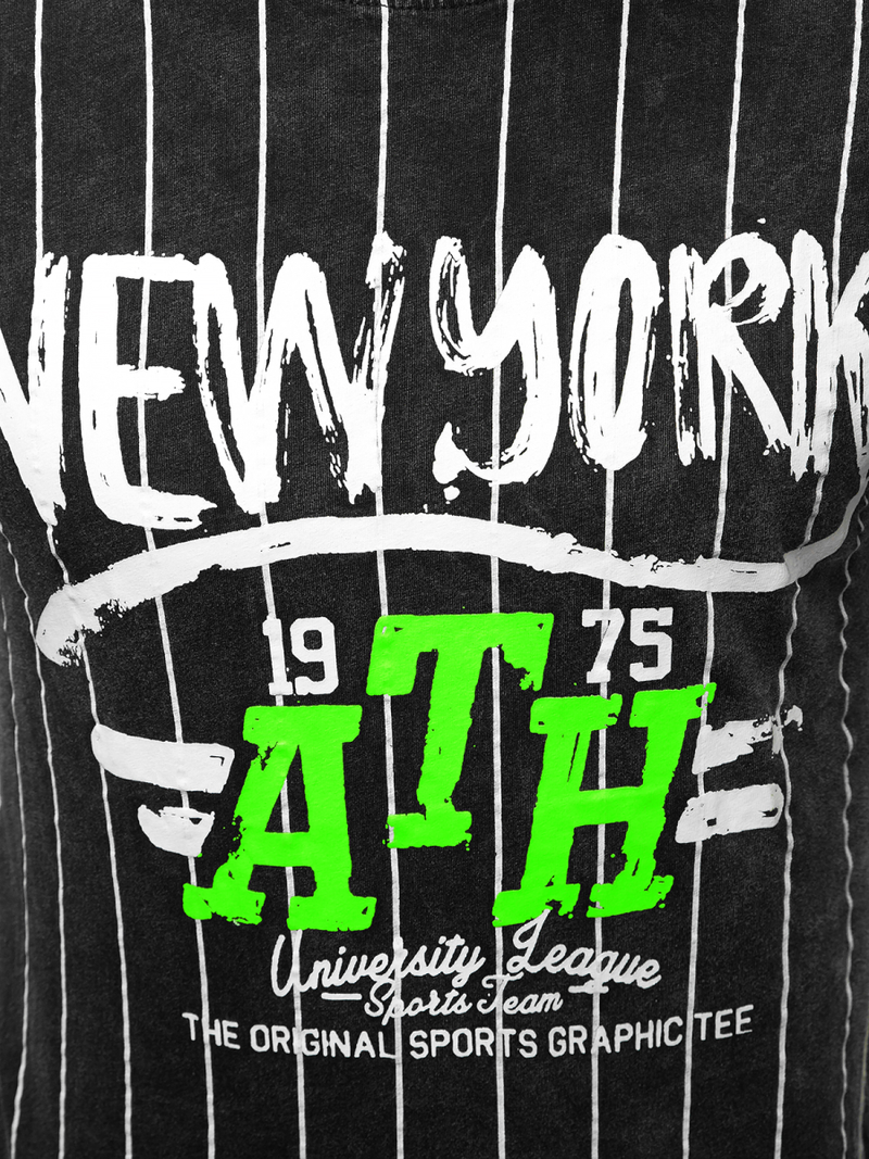 T-Shirt męski grafitowy OZONEE HFM/017