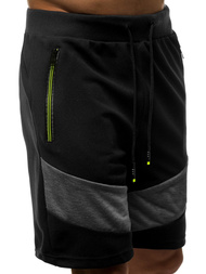 Spodenki męskie czarne OZONEE JS/KS2515