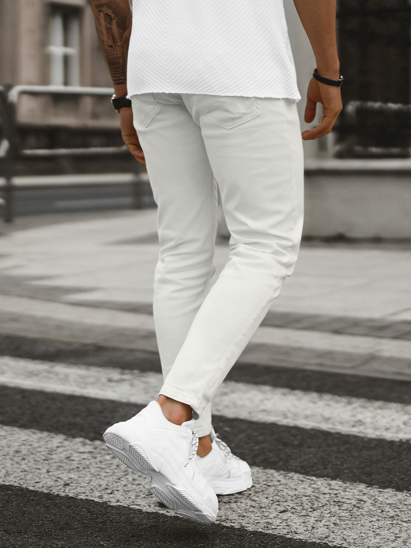 Чоловічі джинси Кремова OZONEE E/5171/01