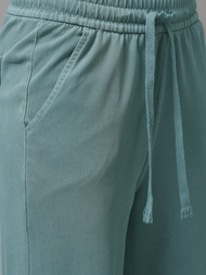 Spodnie jeansowe damskie wide leg niebieskie OZONEE O/330097