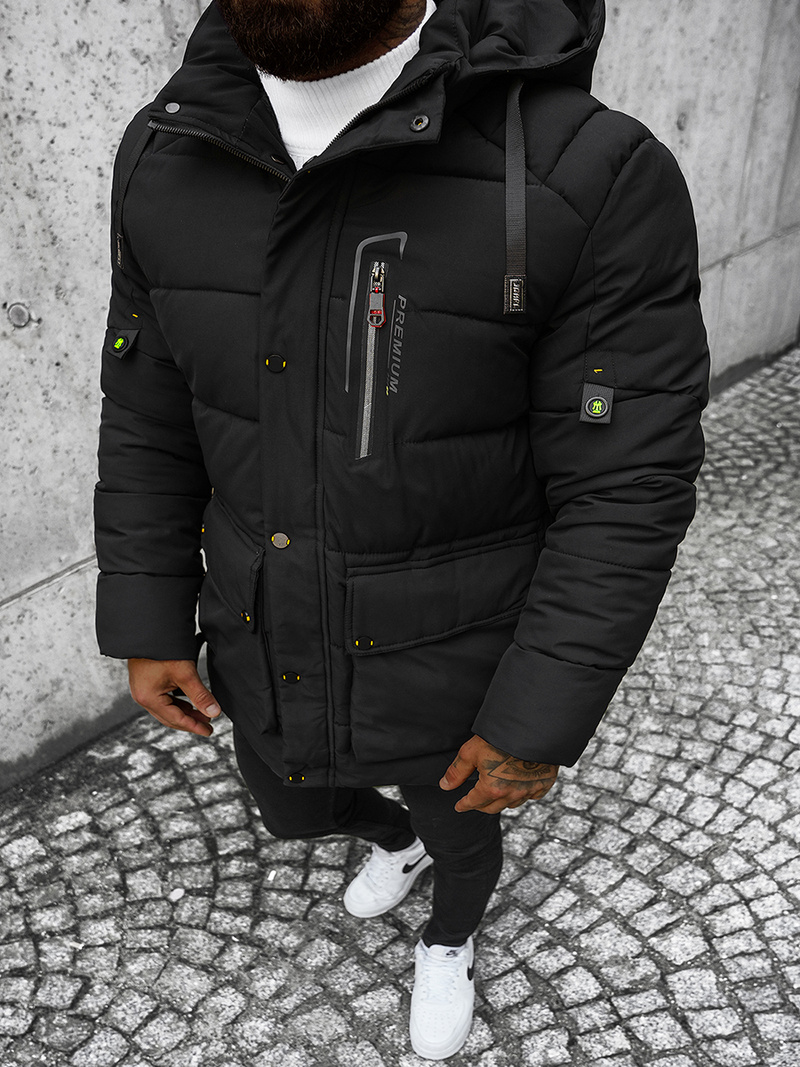 Куртка зимова чоловіча Чорна OZONEE JS/22M60/392