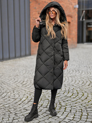 Куртка жіноча чорна OZONEE JS/5M3173/392Z