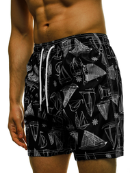 Шорти чоловічі Чорнi OZONEE JS/ST070