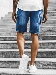 Шорти джинсові чоловічі Синi OZONEE RF/HY330/2