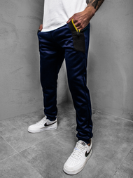 Spodnie dresowe męskie granatowe OZONEE JS/JZ11020Z