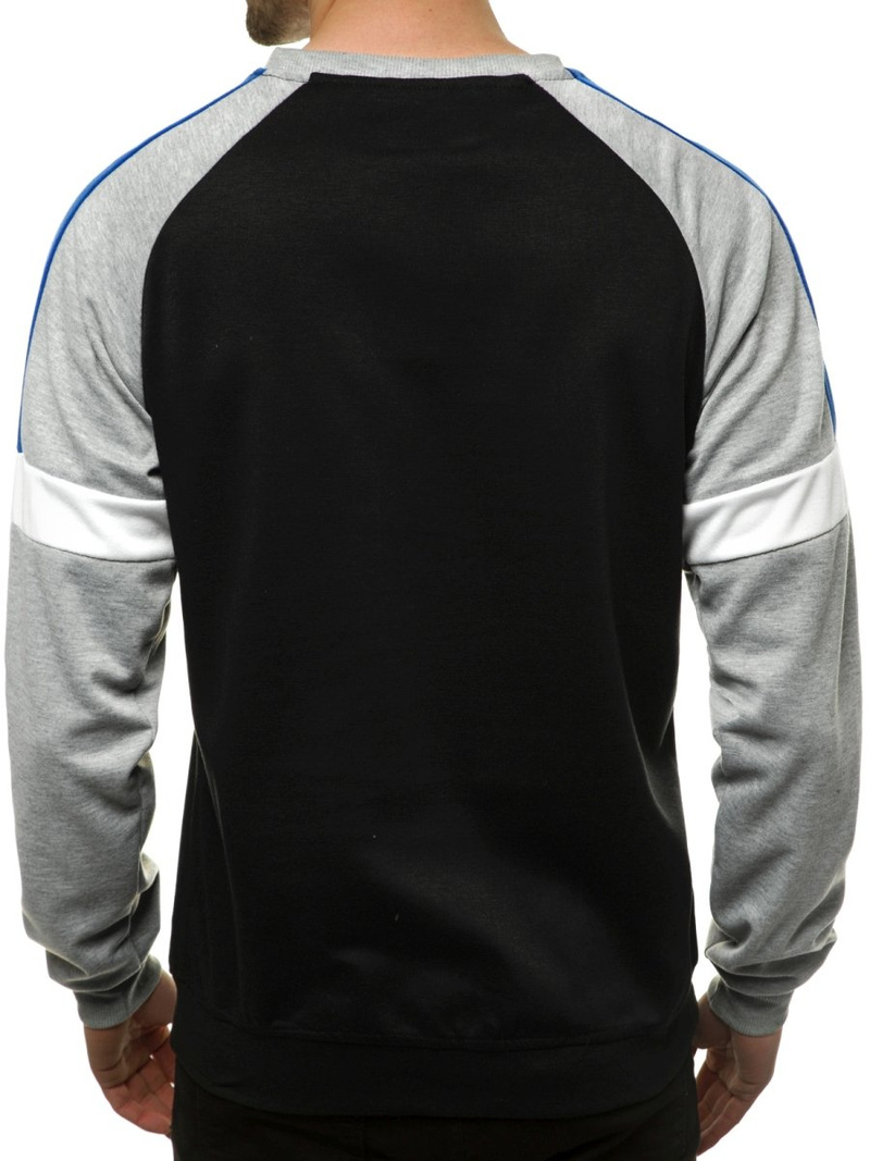 Bluza męska czarna OZONEE JS/JZ11038