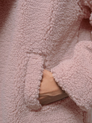 Жіноче пальто рожеве OZONEE O/Z01