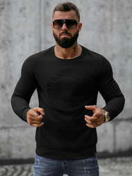 Bluza męska czarna OZONEE NB/MF2004Z