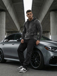 Толстовка костюм чоловіча графіт OZONEE JS/8B1168/6Z