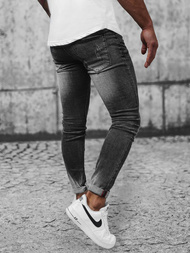 Чоловічі джинси графіт OZONEE NB/MP0056GZ