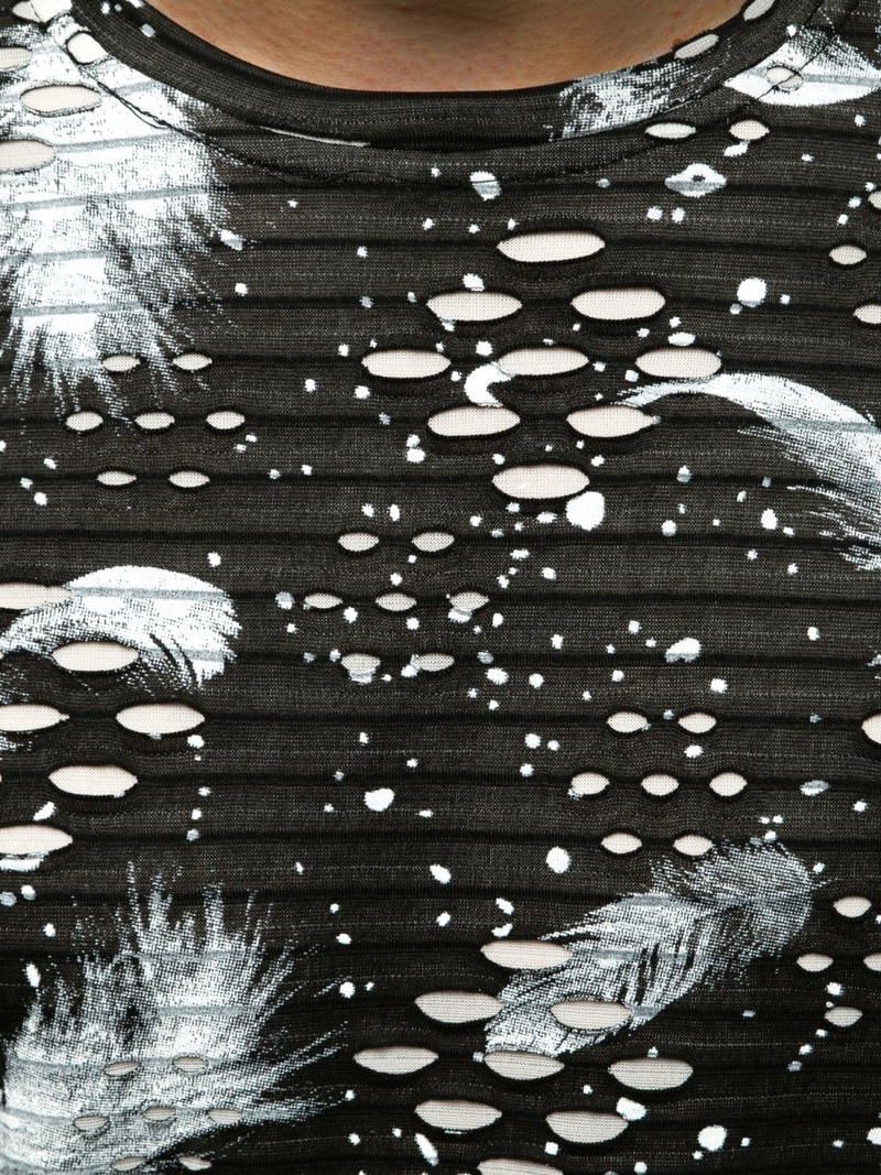 T-Shirt męski czarny OZONEE JS/KS2111