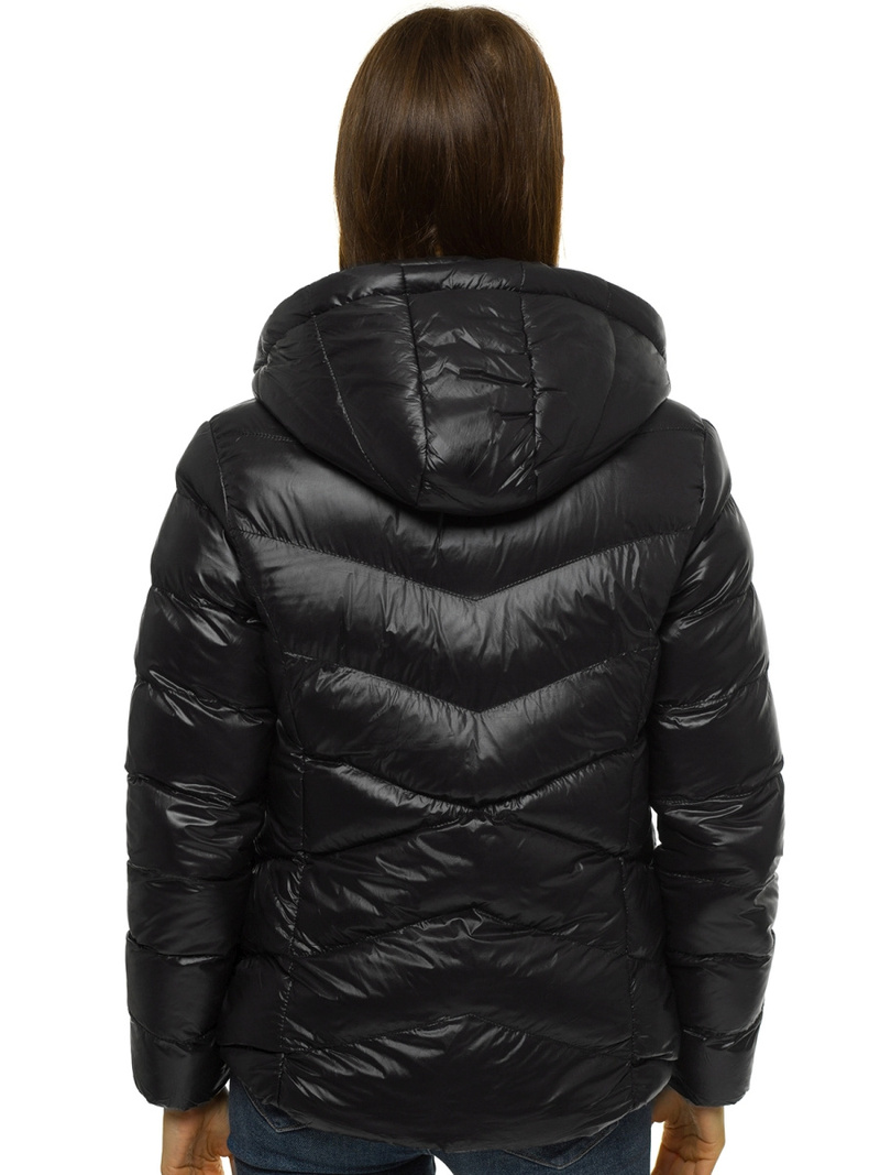 Куртка жіноча Чорна OZONEE JS/M23066/5