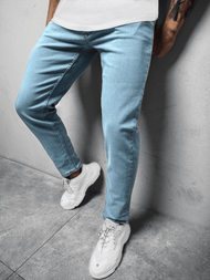 Spodnie jeansowe męskie niebieskie OZONEE O/4679