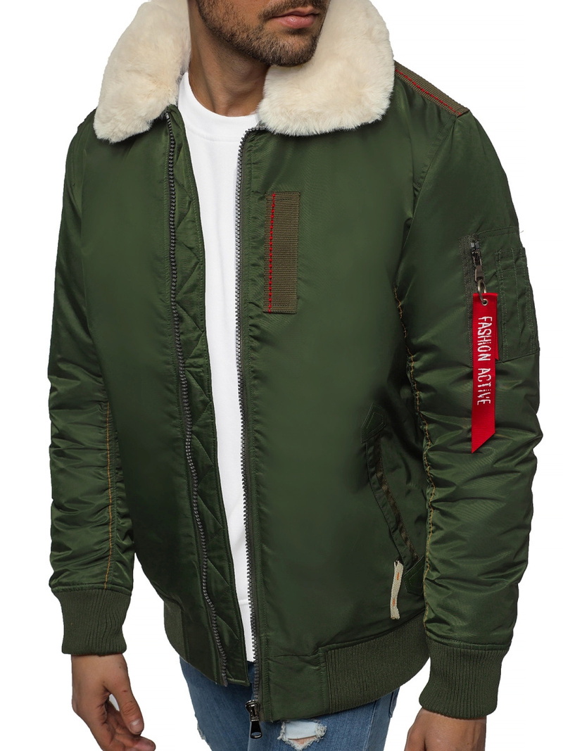 Куртка чоловіча Зелена OZONEE O/X1026K