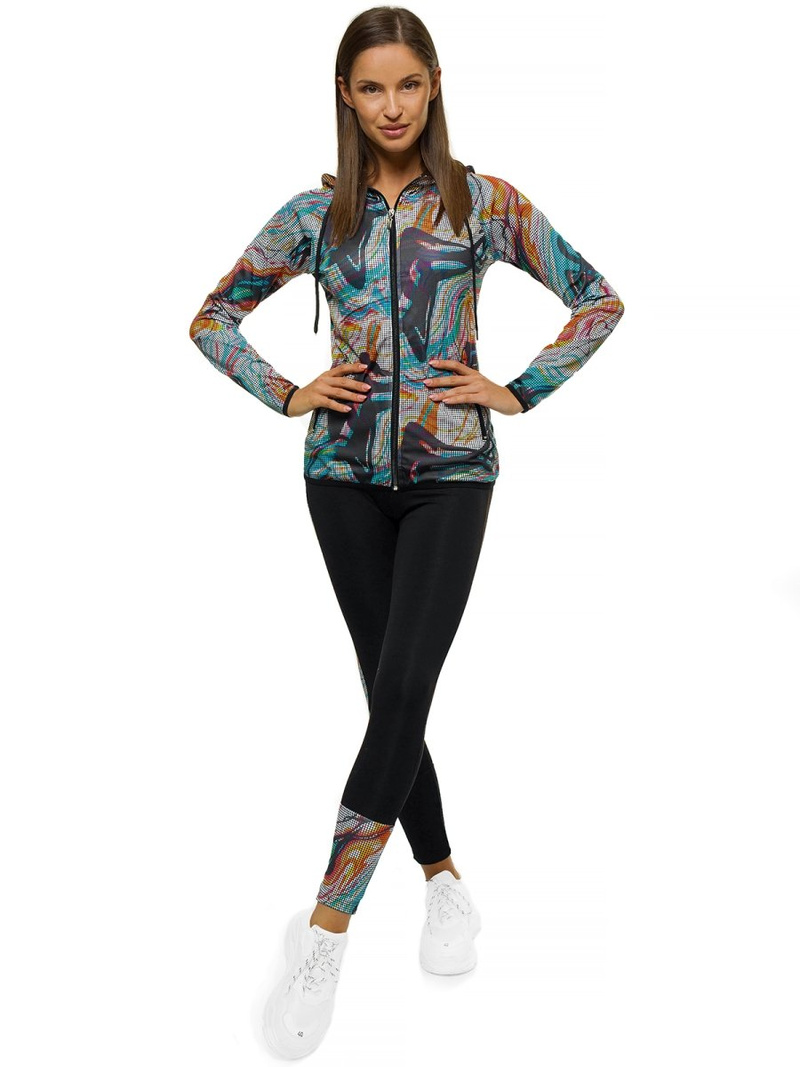 Жіночий спортивний костюм з двох частин Кольоровий OZONEE O/MS022