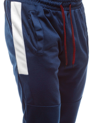 Spodnie dresowe męskie granatowe OZONEE JS/JZ11021Z