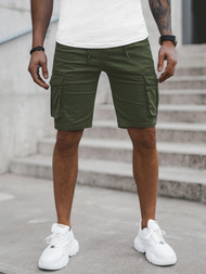 Spodenki męskie chino zielone OZONEE T/BB70011/3