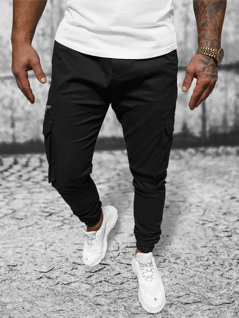 Штани чоловічі джоггери Зеленi OZONEE O/G3043