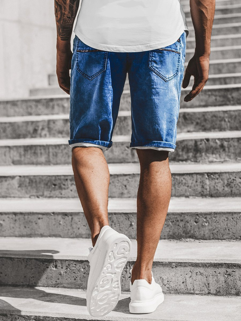 Шорти джинсові чоловічі Синi OZONEE RF/HY331