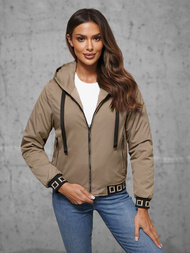 Куртка жіноча Бежева OZONEE JS/16M9083/84